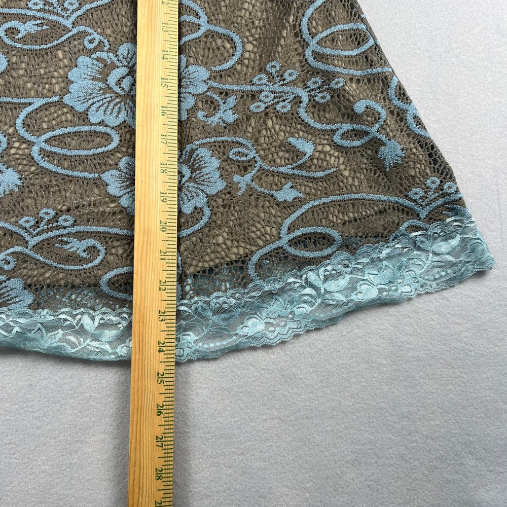 Y2K Babydoll Lace Camisole Floral Lined Boho Chic Coquette Soft Girl Lingerie - Picture 7 of 8